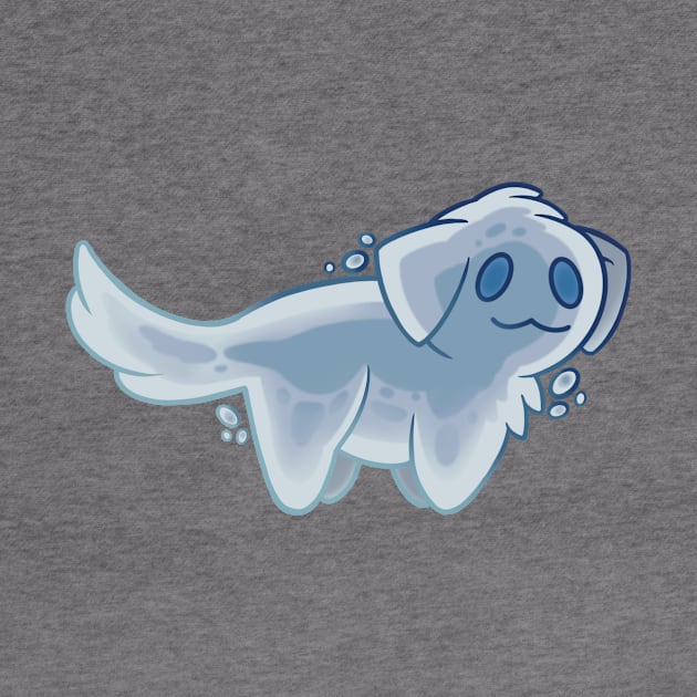 Ghost dog by JadedWolvesArt